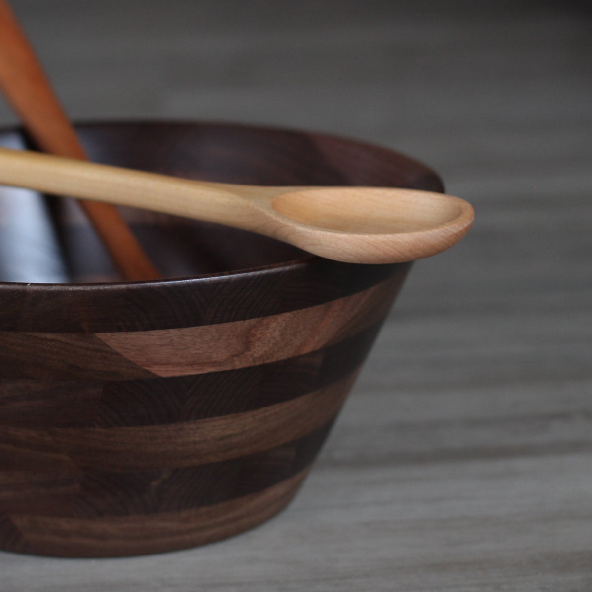 Cuillère Ronde en Bois Faite Main