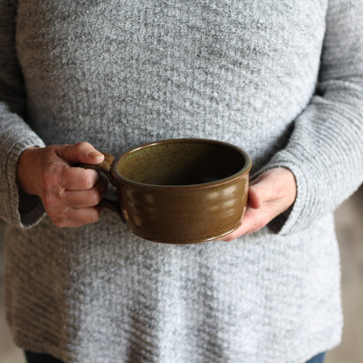 Mug à soupe fait main