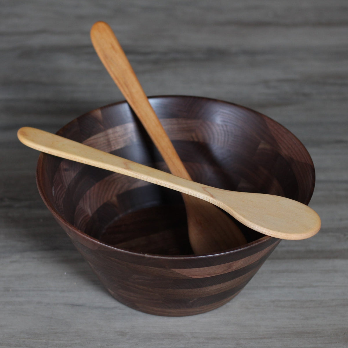 Pagaie ovale fine en bois faite à la main