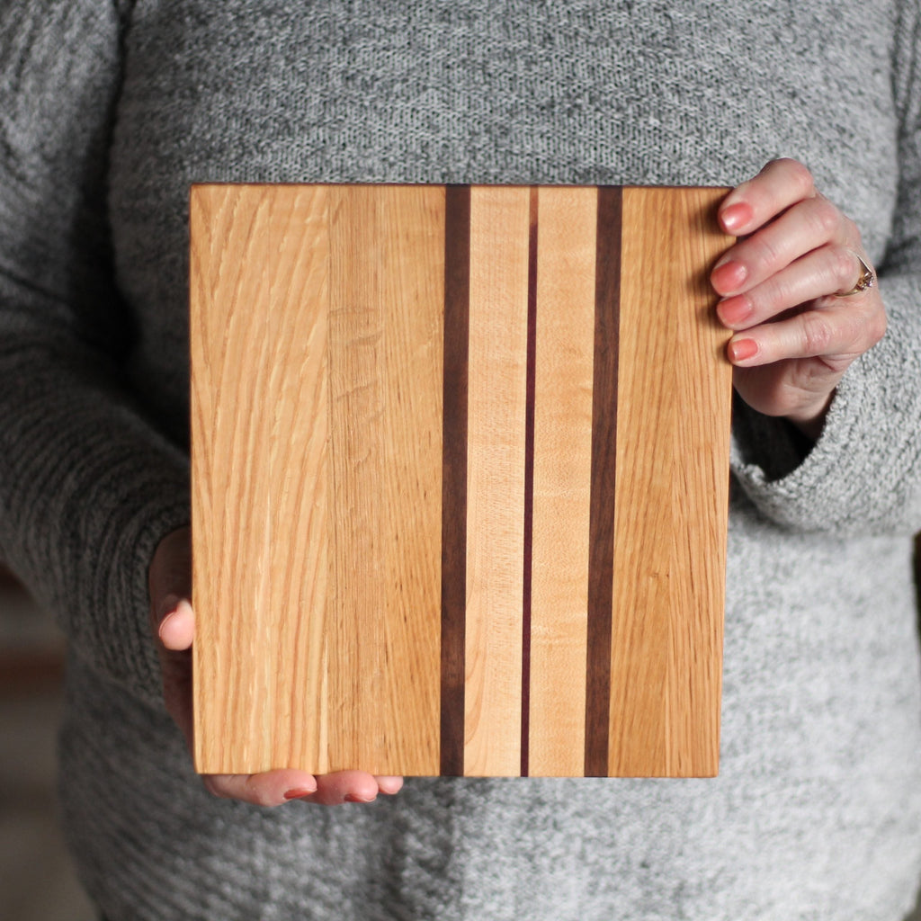 Dessous de plat en bois rayé