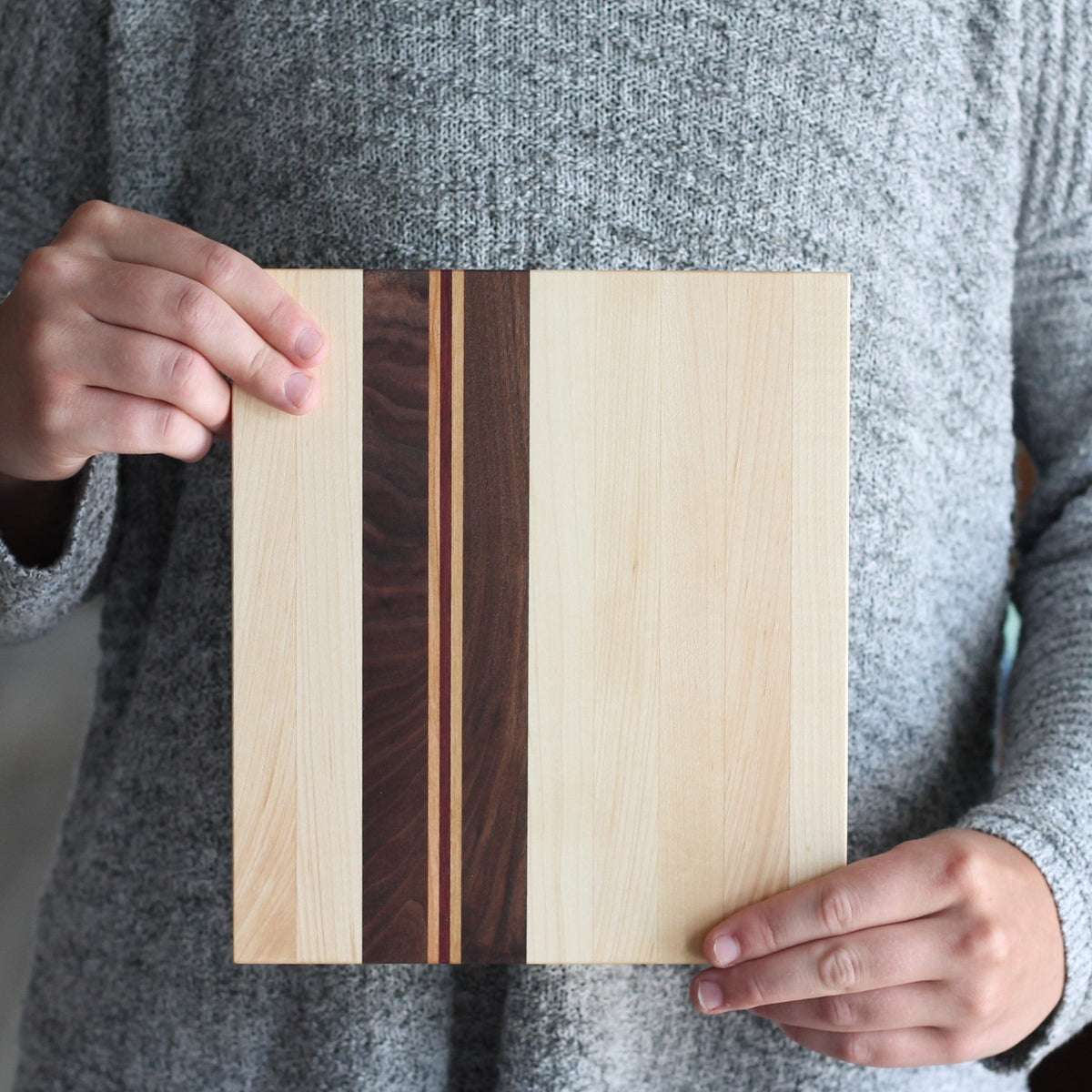 Dessous de plat en bois rayé