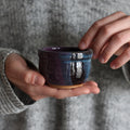 Mini salière en céramique faite à la main