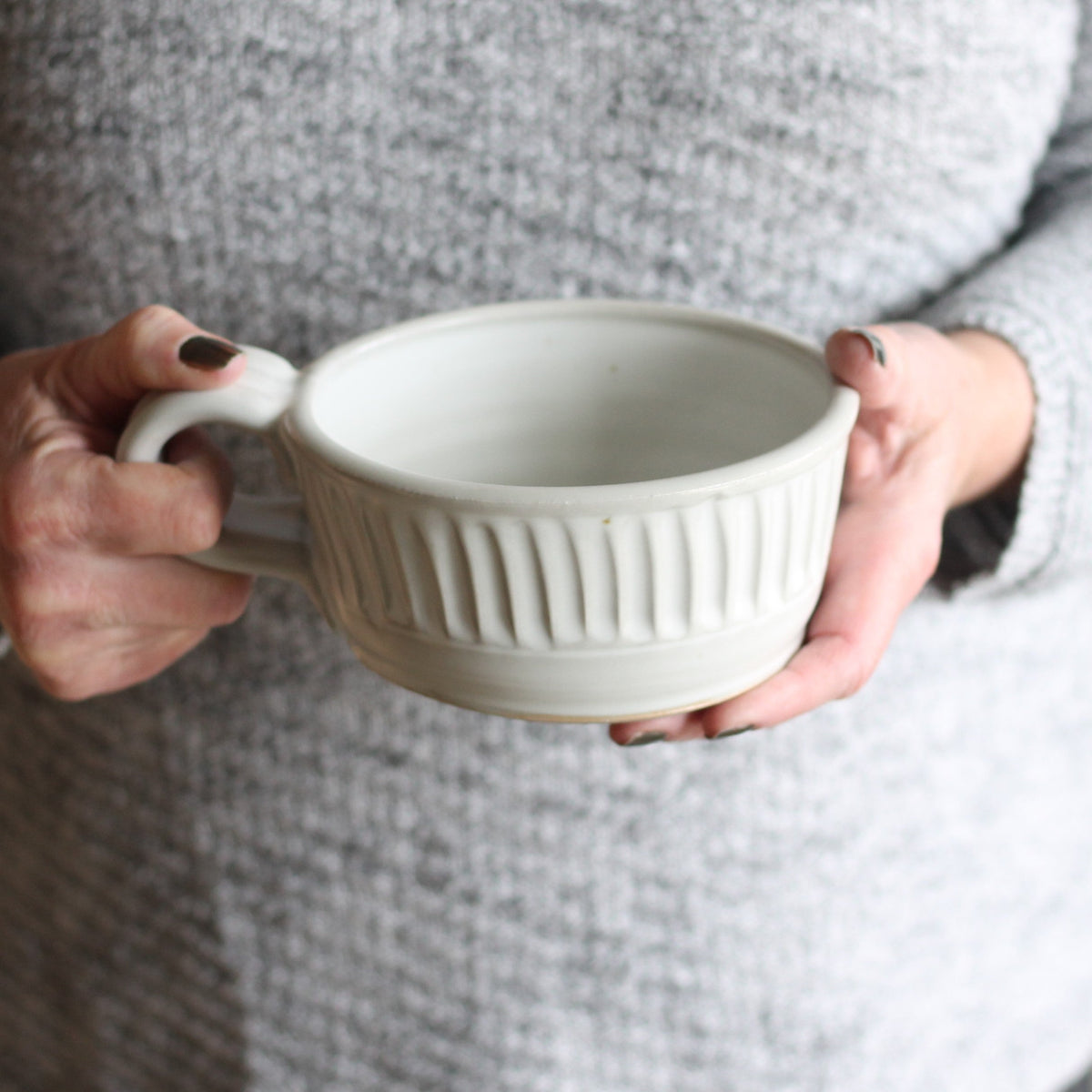 Mug à soupe fait main