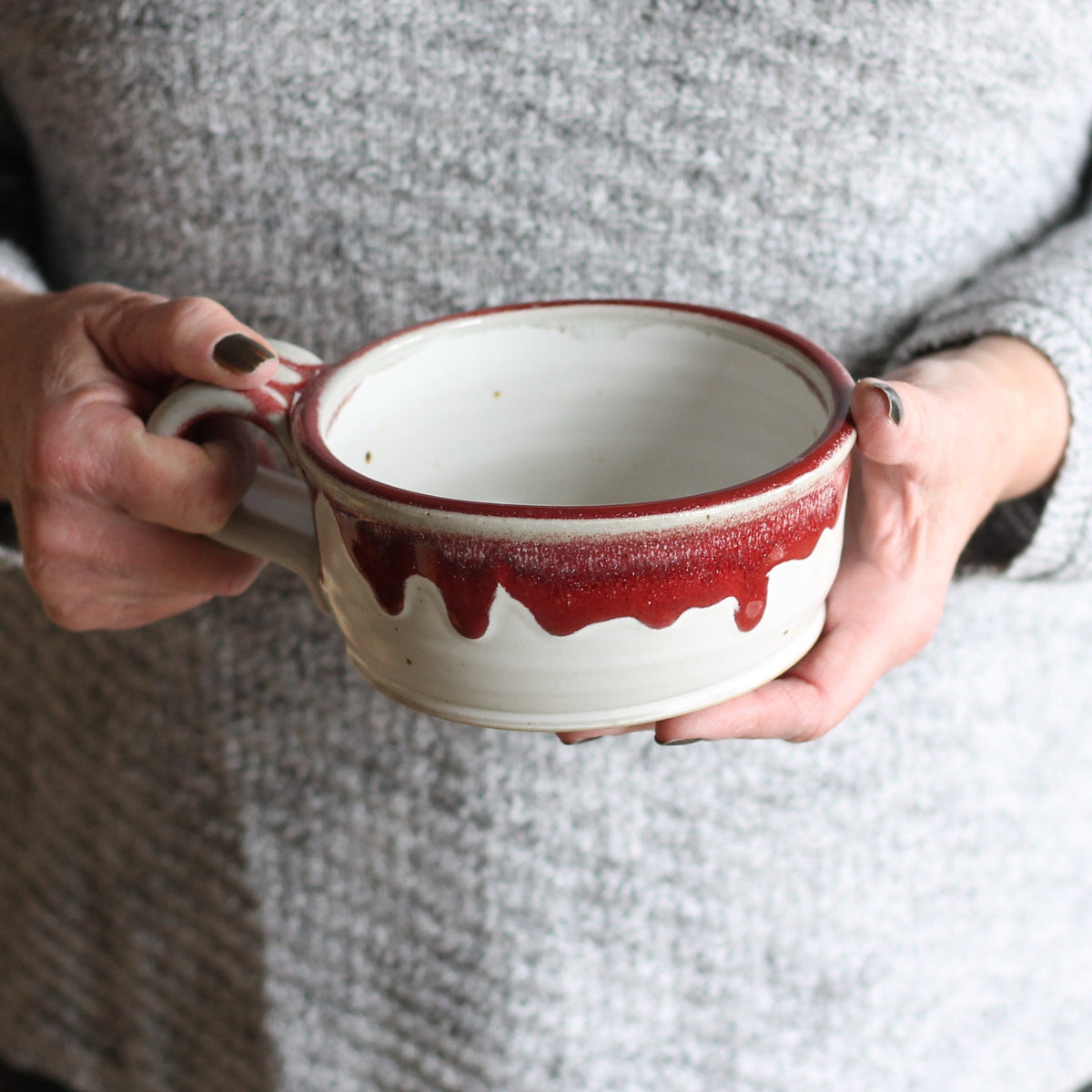 Mug à soupe fait main