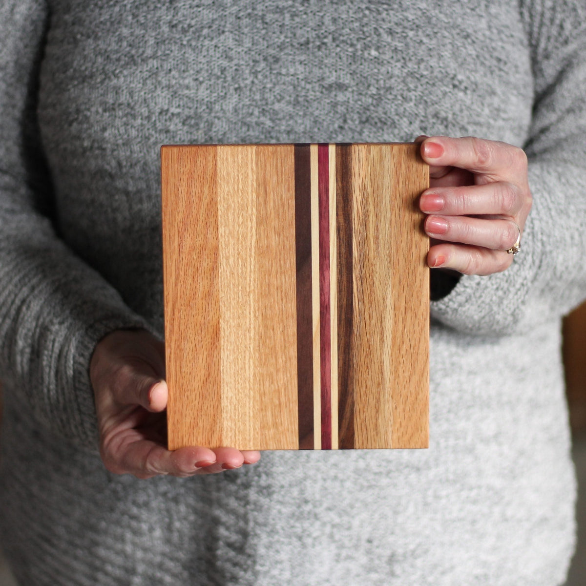 Dessous de plat en bois rayé
