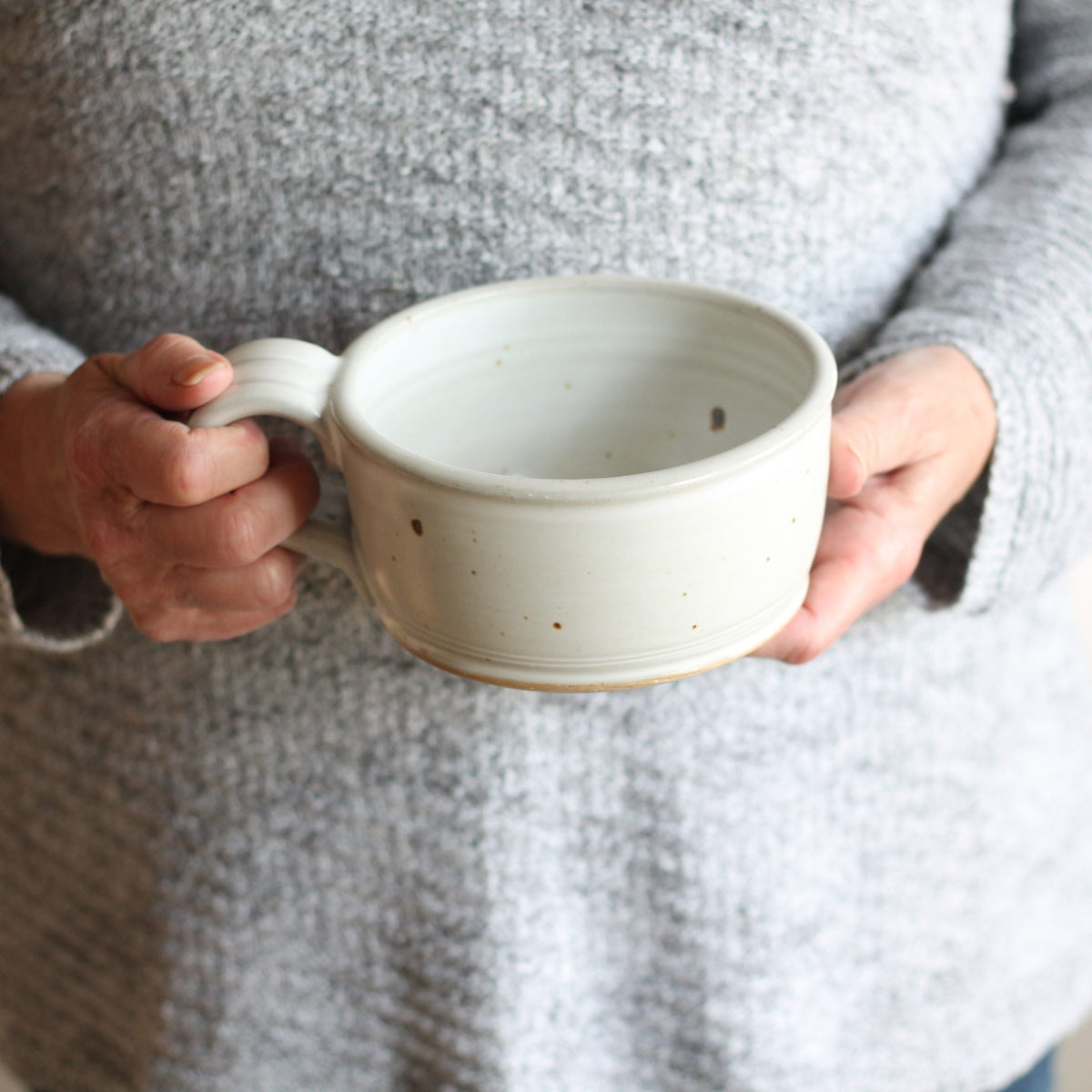 Mug à soupe fait main
