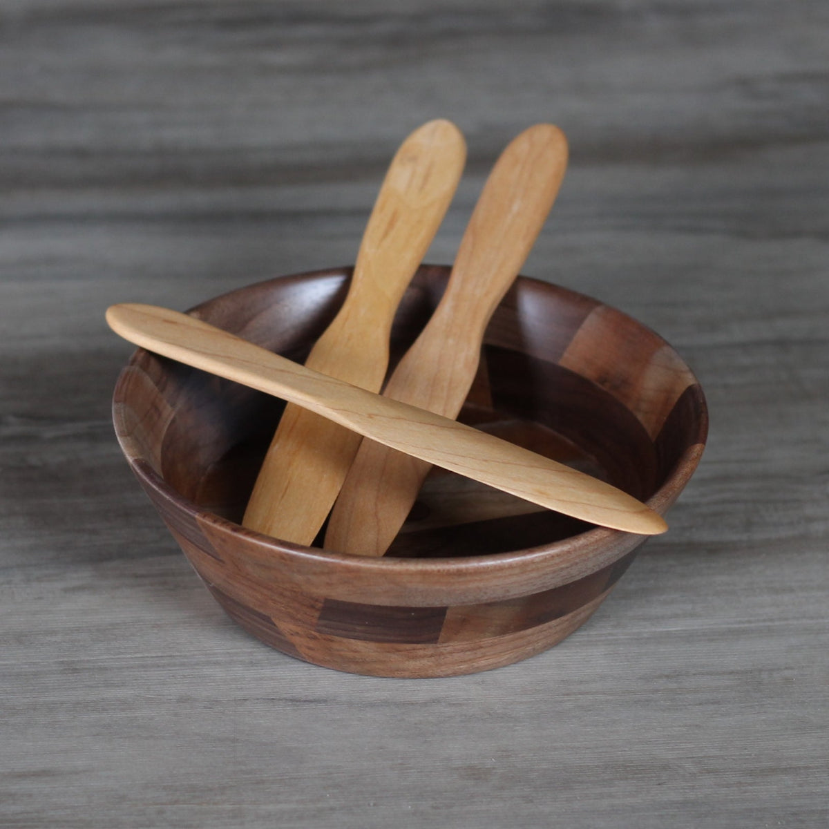 Spatule fine en bois faite main