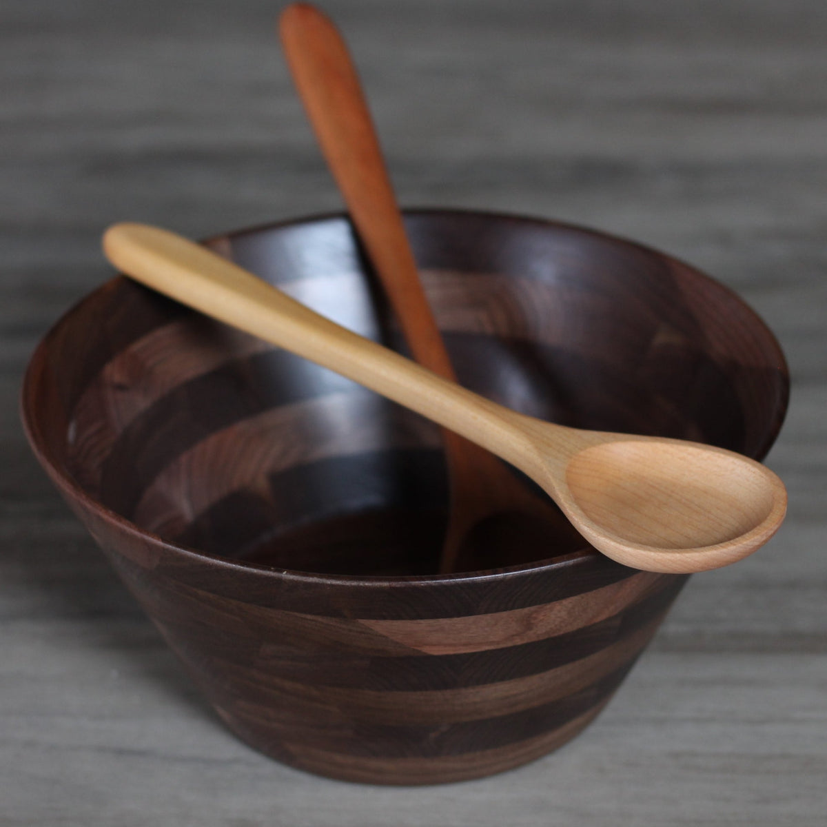 Cuillère Ronde en Bois Faite Main