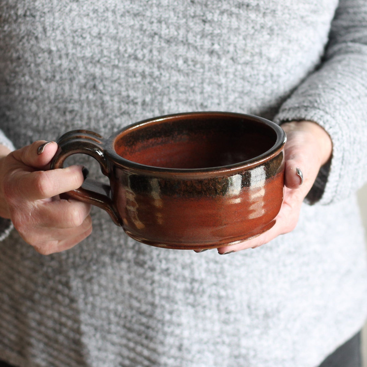 Mug à soupe fait main